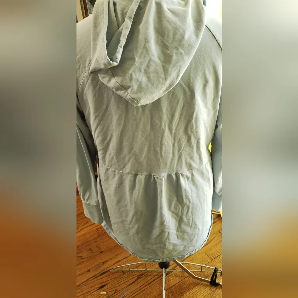 Mint Blue nursing hoodie. - Picture 4 of 4